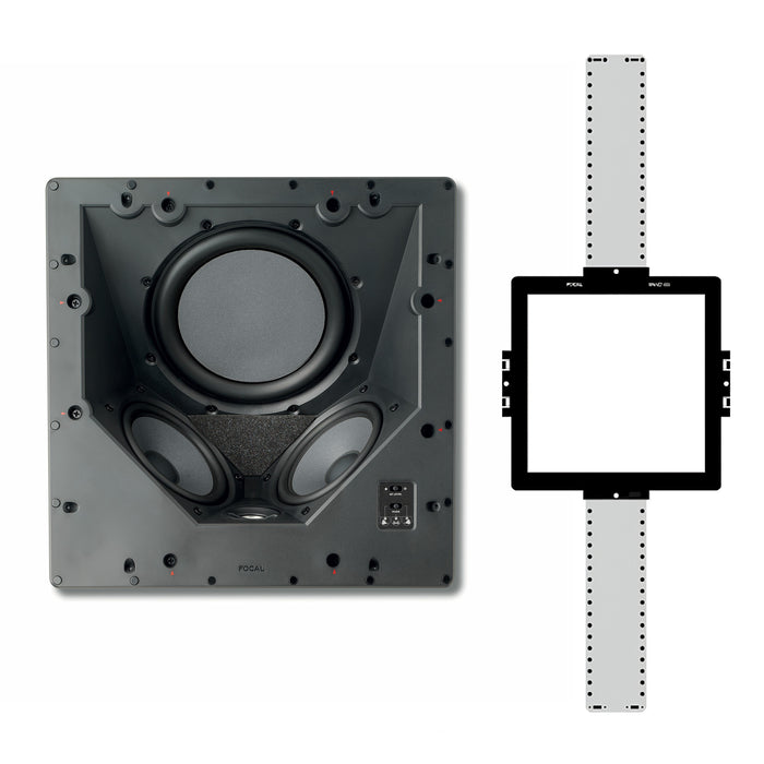 Focal 100 ICLCR5 5" 120W Max Power 2-Way in-Ceiling Speaker with Mounting Kit, (Each)