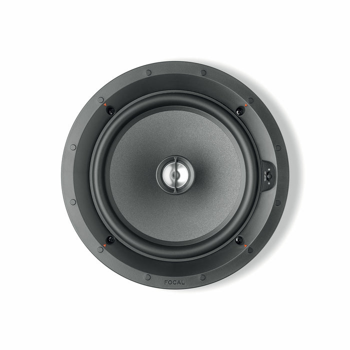 Focal 100 ICW8 8" 150W Max Power 8 Ohm in-Wall/in-Ceiling 2-Way Coaxial Speaker, (Each)