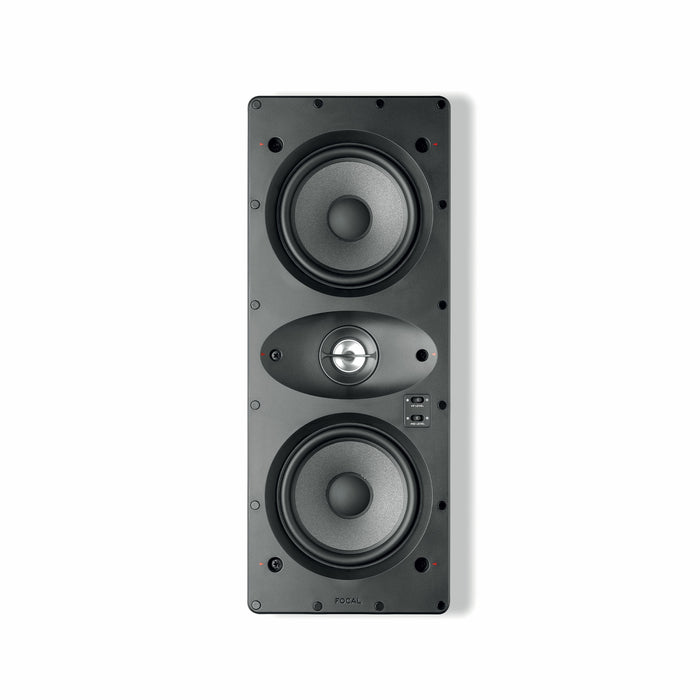 Focal 100 IWLCR5 5" 120W Max Power 8 Ohm  D'appolito 2-Way Wall-Mounted Speaker, Each