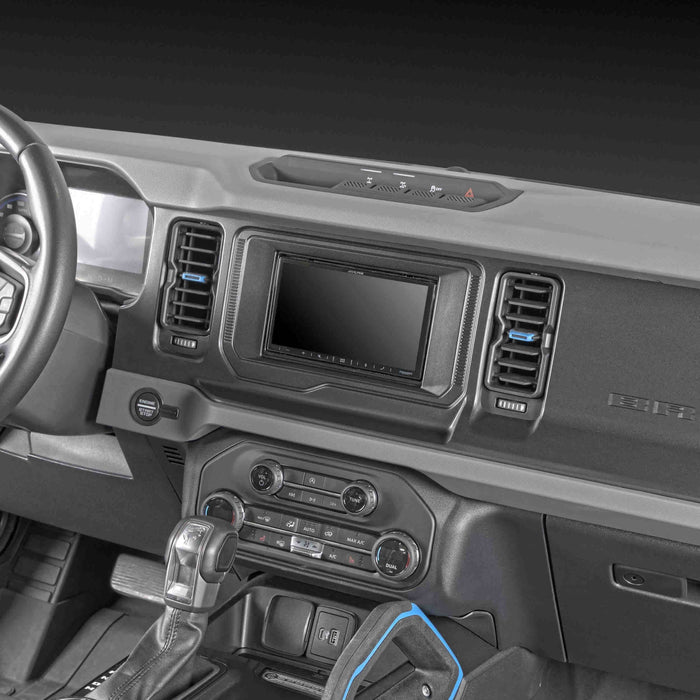 Metra 107-FD2 Dash Kit for Pioneer Modular 6.8" Receivers for select 2021-2023 Ford Bronco