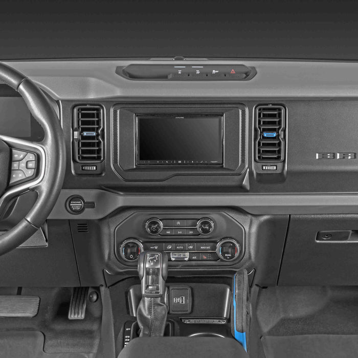 Metra 107-FD2 Dash Kit for Pioneer Modular 6.8" Receivers for select 2021-2023 Ford Bronco