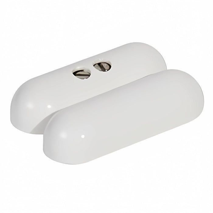 White Magnetic Pill Door Window Security Alarm Contact Terminal