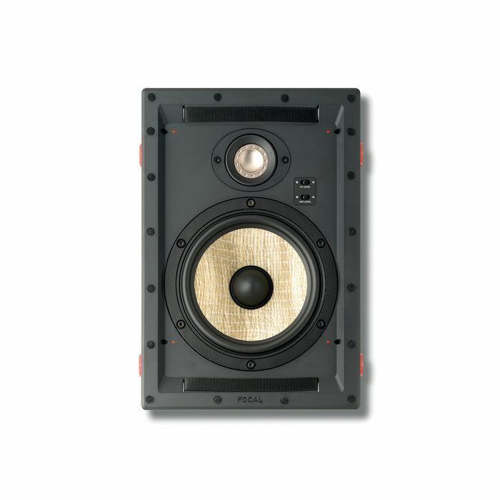 Focal 300 IW6 6.5" 130W Max Power 8 Ohm 2-Way In-Wall Speaker with Mounting Kit, (Each)