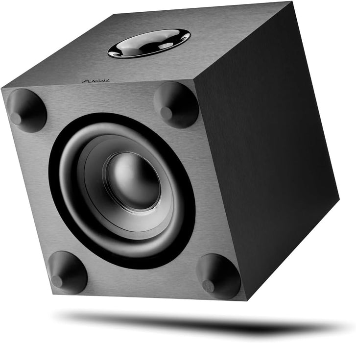 Focal Cub Evo 8.25" 200W Class D Amplifier Active Bass-Reflex Home Subwoofer (Black)