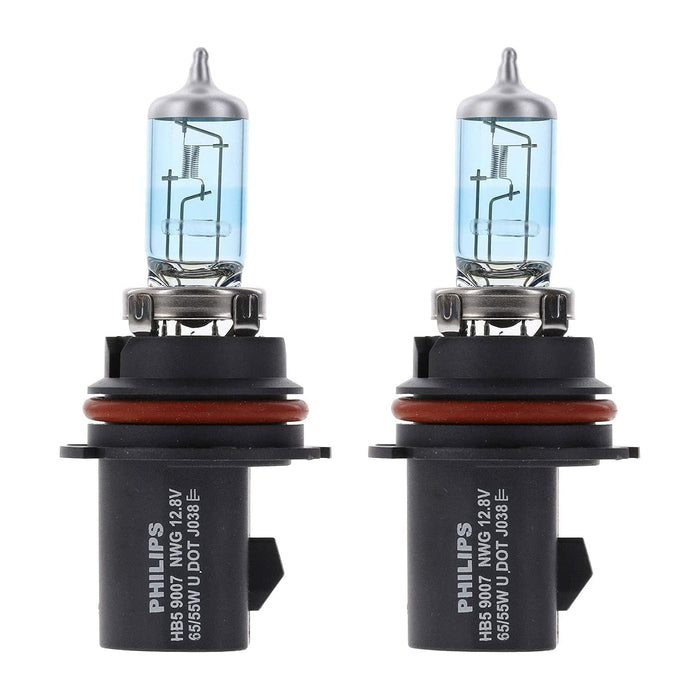 Philips 9007 CVPS2 CrystalVision Platinum 55W 12V Car Headlight Bulb (Pack of 2)