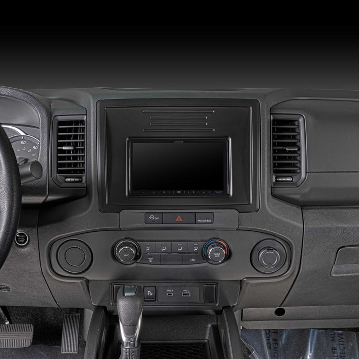 Metra 95-7641B Double DIN Dash Kit for select 2022-Up Nissan Frontier