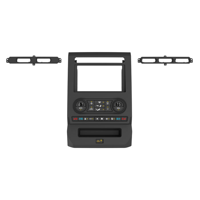 Metra 99-5864CH Double DIN Dash for select 2015-2022 Ford F-150-550 Series Trucks w/Dual Zone Climate