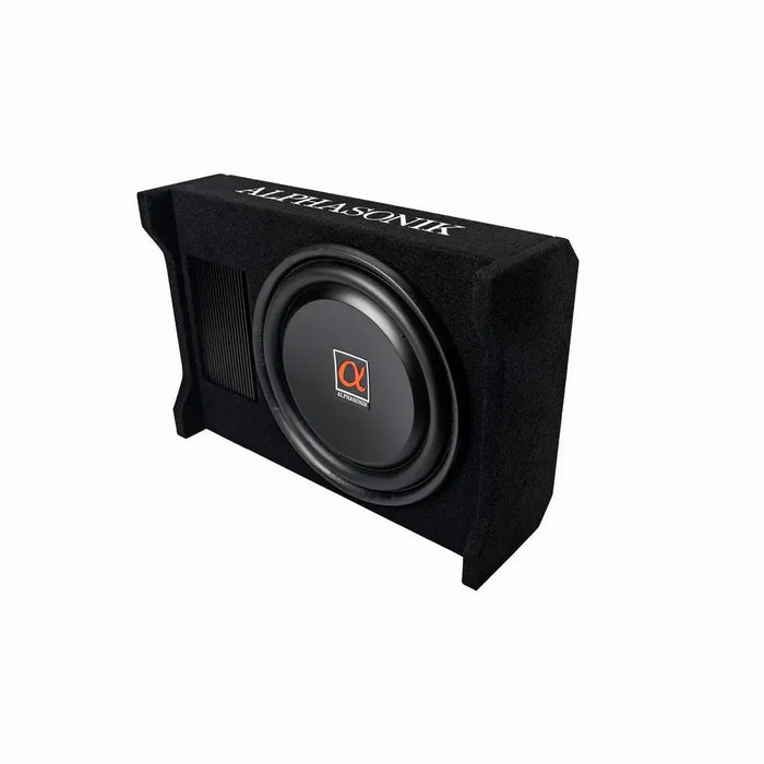 Alphasonik AS120A 12" 1500W 4 Ohms Shallow Mount Enclosed Subwoofer