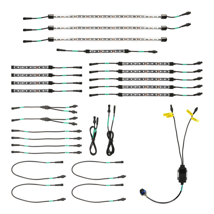 Metra BC-CHASE-K2 Chasing LED Accent Lighting Plug-n-Play Harness 4 Pin OE Plug