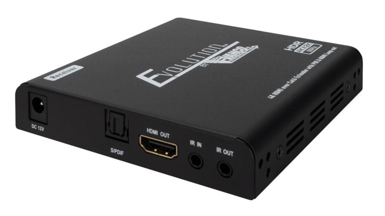 Evolution EV4K7014 4K 1×4 HDMI 4K@60Hz Splitter over Cat6 Cable with HDMI Loop-out