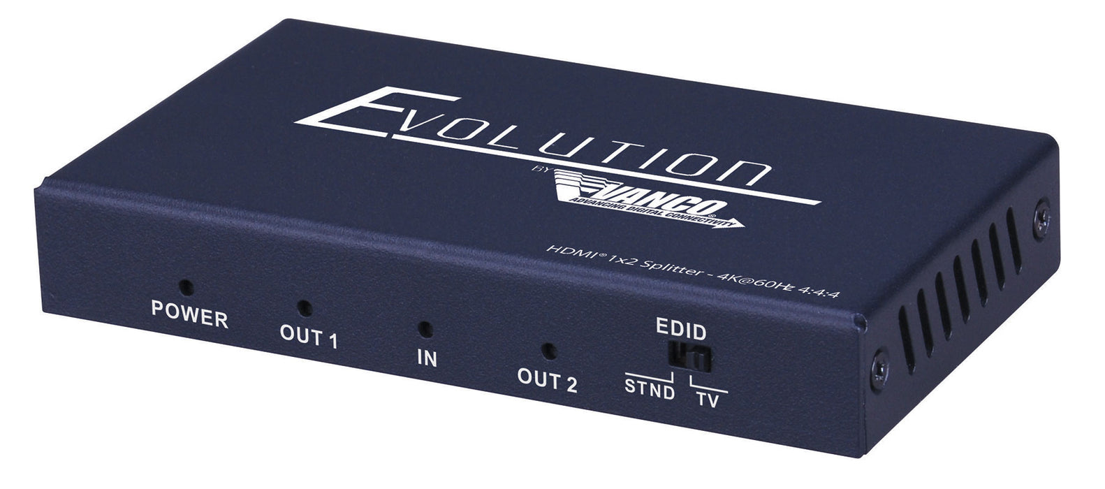 Evolution EVSP4K12 Premium 4K2K@60Hz 2160p UHD 18 Gbps HDMI® 1×2 Splitter