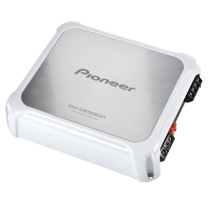 Pioneer GM-ME500X1 1-Channel Class D 1600w Max Power Mono Bridgeable Marine Amplifier