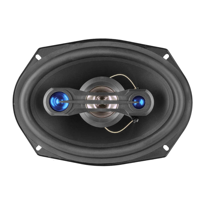 Blaupunkt GTX691 6" x 9" 700 Watts 4-Way Coaxial Speakers for Car Audio (pair)