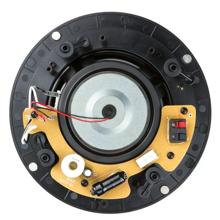 Jamo IC 206 FG 6.5" 2 Way 8 Ohm In-Ceiling Speaker with Magnetic White Grille (Pair)