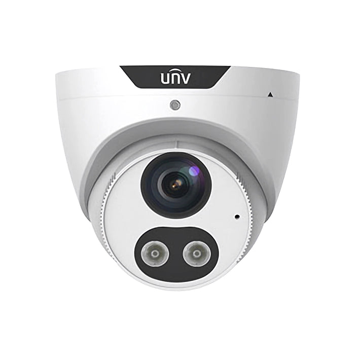 Uniview 8MP 2.8mm Fixed Lens IP Network Turret Security Camera with Night Vision