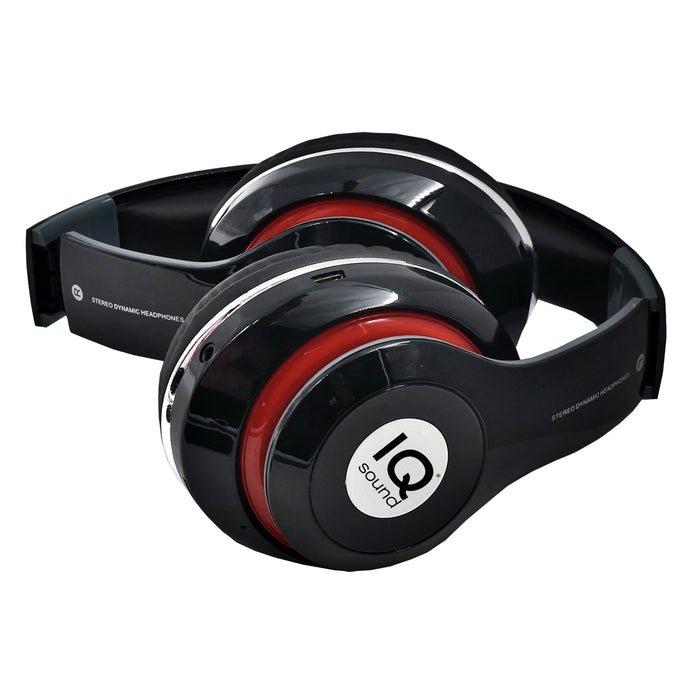 Supersonic IQ-130BT-BLK Bluetooth® Wireless High Performance Headphones