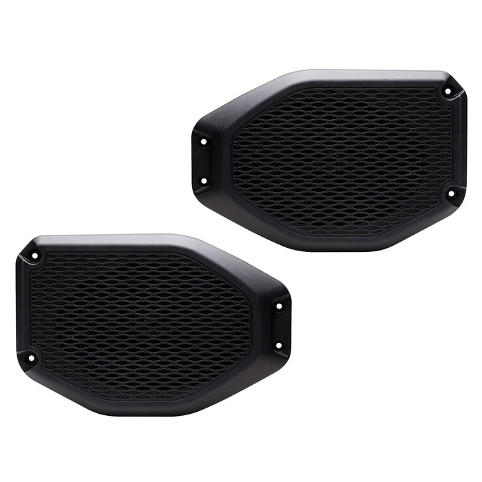 MB Quart JE1-169SB 6x9 inch Rear Speaker Soundbar Mounting Kit Made for Jeep Wrangler (JL) and Jeep Gladiator (JT)