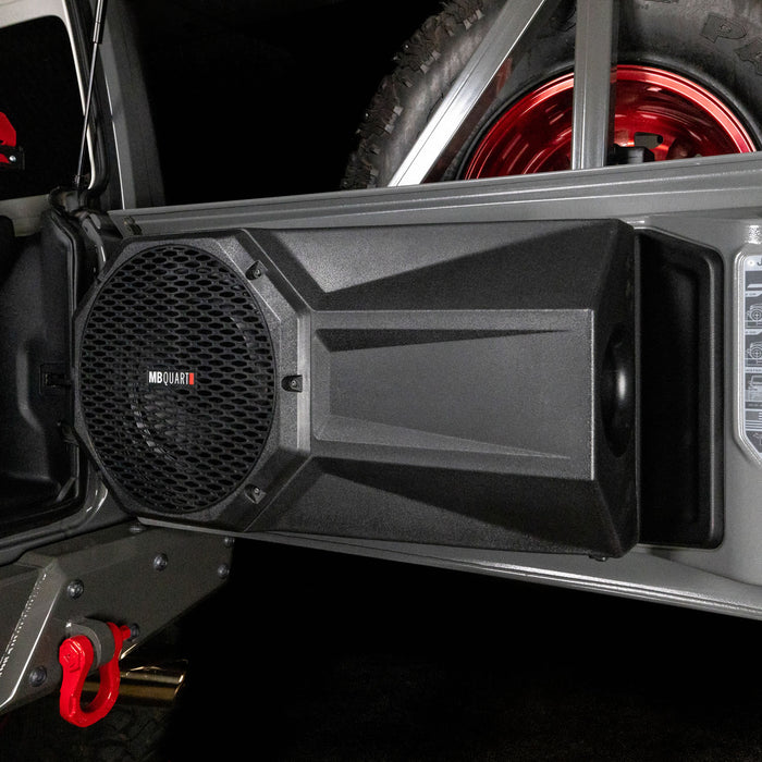 MB Quart MBQJL-302 Jeep Wrangler 12" Tuned 400 Watt Tailgate Subwoofer System