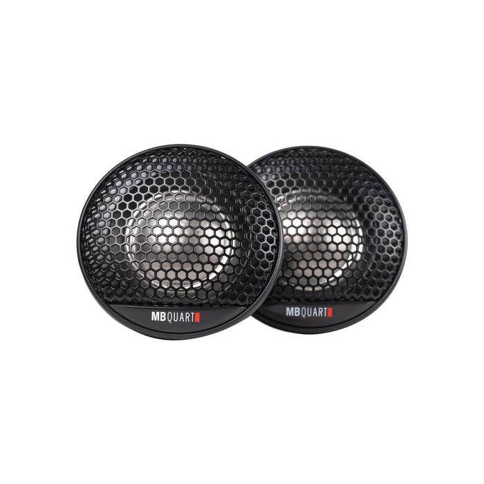 MB Quart FT1-25 Formula Series 50W 30 KHz 1-inch Aluminum Dome Tweeter Kit, Pair