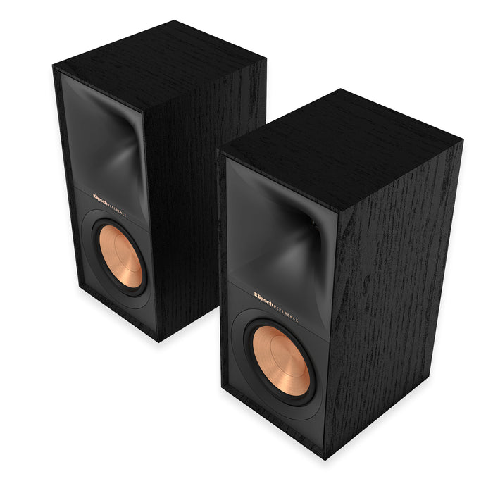 Klipsch Reference R-50M 5.25" 300W Bookshelf Home Speakers - Black, Pair