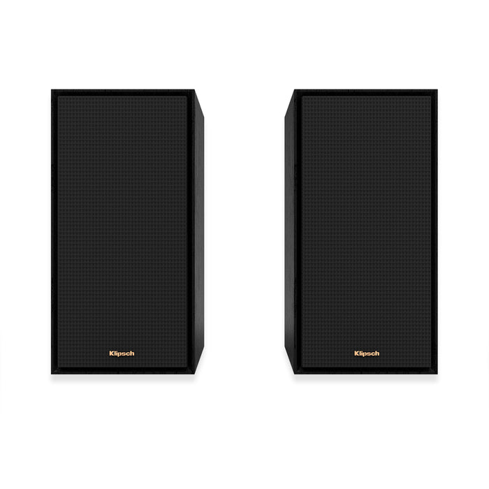 Klipsch Reference R-50M 5.25" 300W Bookshelf Home Speakers - Black, Pair