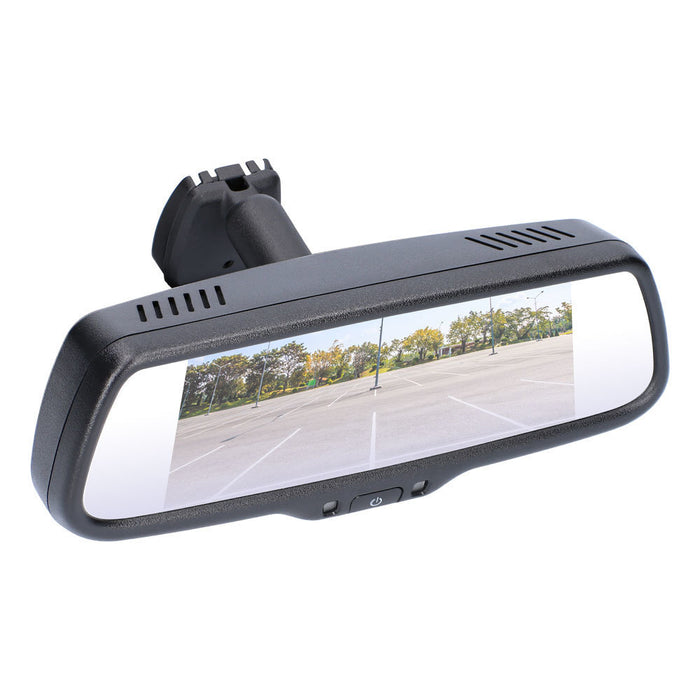 iBeam TE-RM7 7-Inch Rear View Mirror Camera Monitor Single View with 3 Inputs