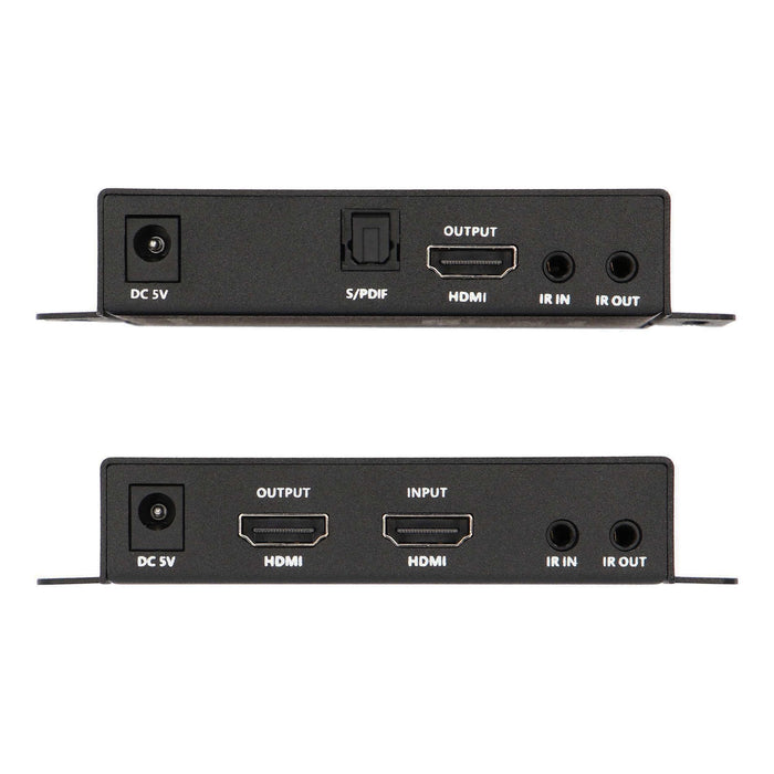 4K HDMI Extender Over Single CAT-6 Cable 4K UHD 60Hz HDR Bi-directional IR