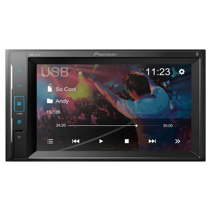 Pioneer DMH-241EX 6.2" Touchscreen Multimedia Receiver with Bluetooth