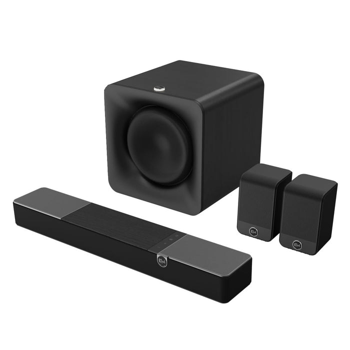 Klipsch Flexus CORE 100, Flexus SUB 100 and Flexus SURR 100 Wireless Home Soundbar System