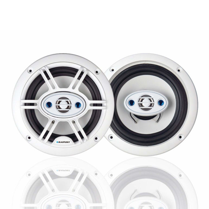 Blaupunkt GTM652W 6.5" 200W 4-Way Waterproof Marine Speaker 6.5-inch White (pair)