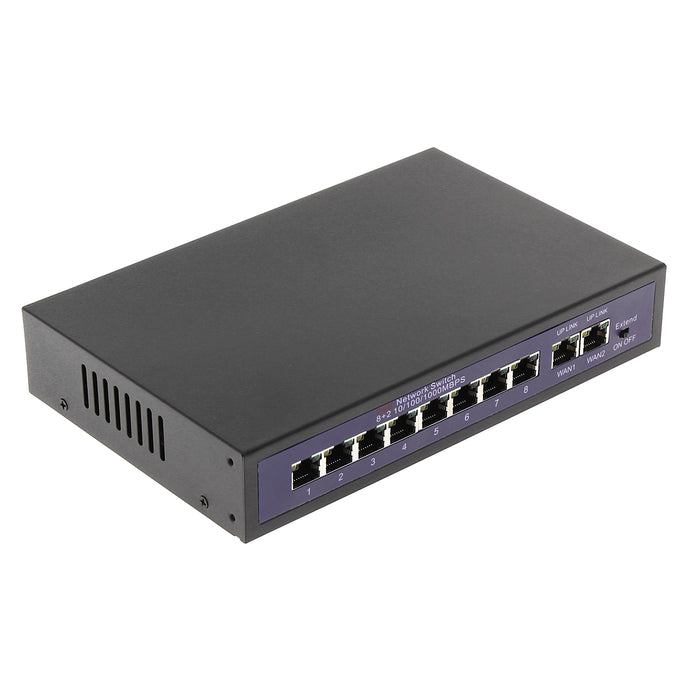 8-Port Unmanaged Gigabit Network PoE Switch 120W 8 PoE Ports