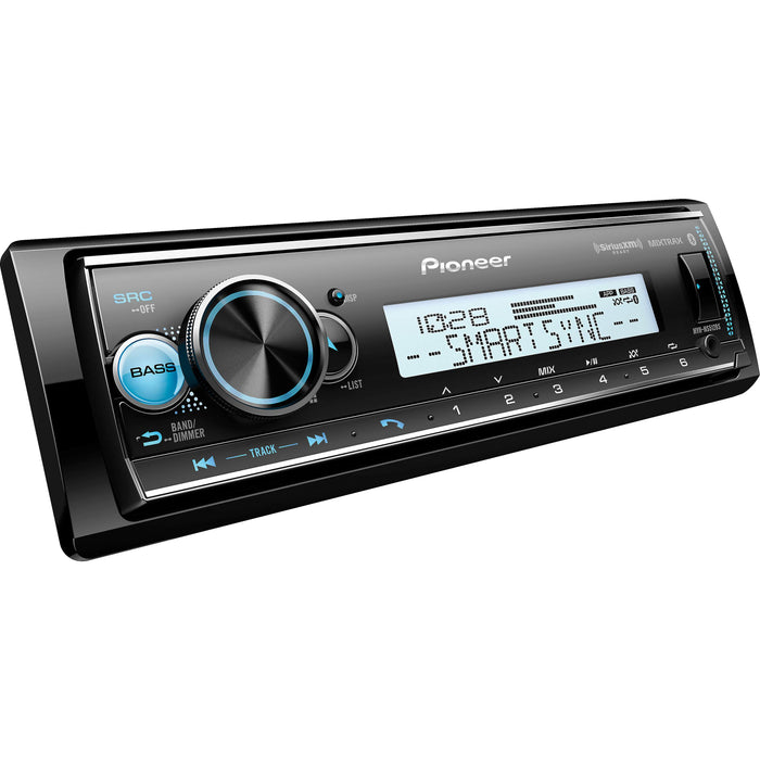 Pioneer MVH-MS512BS Marine Digital Media receiver with Bluetooth and Alexa Built-in