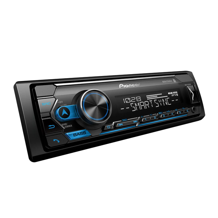 Pioneer MVH-S322BT Bluetooth Car Stereo with USB/AUX, Smartphone Sync & Hands-Free Calling