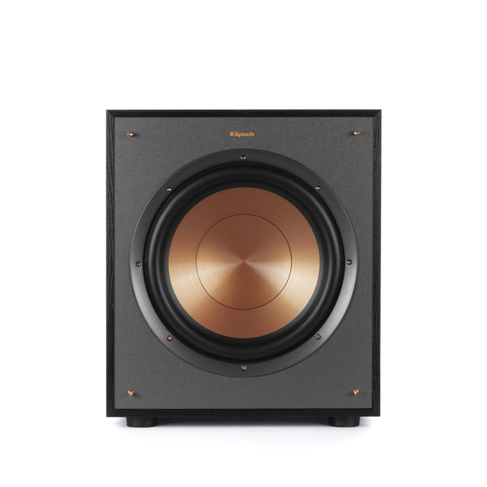 Klipsch R-100SW 10" 300W Max Powered Subwoofer Reference Series - Black