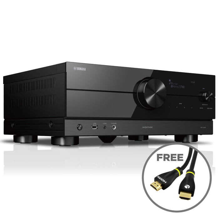 Yamaha RX-A2A AVENTAGE 7.2-Channel Home Theater AV Receiver with 8K HDMI and MusicCast