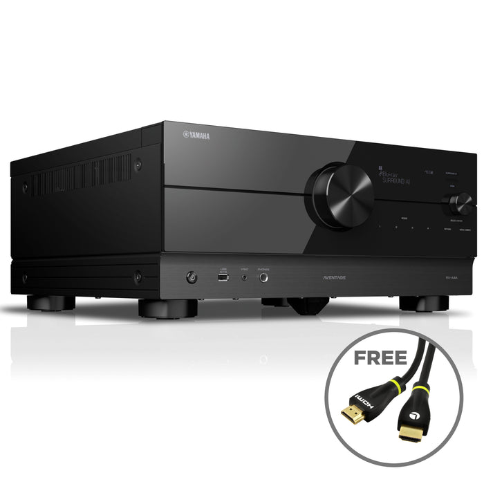 Yamaha RX-A4A AVENTAGE 7.2-Channel Home Theater AV Receiver with 8K HDMI and MusicCast