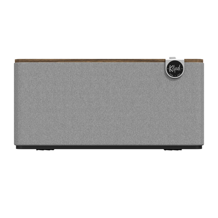 Klipsch The Three Plus Tabletop Bluetooth Powered Speaker Stereo System - Walnut