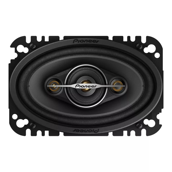 Pioneer TS-A4671F 4" x 6" 210 Watt 4-Way Full-Range Coaxial Speakers (pair)