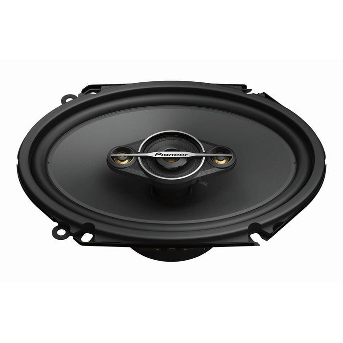 Pioneer TS-A6881F 6" x 8" 350 Watt 4-Way Full-Range Coaxial Car Speakers (pair)