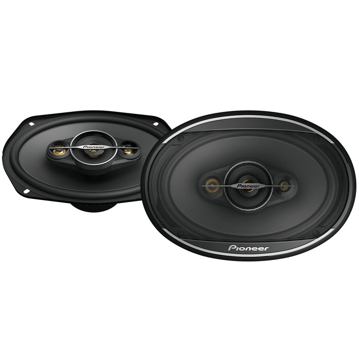 Pioneer TS-A6961F 6" x 9" 450 Watt 4-Way Full-Range Coaxial Car Speakers (pair)