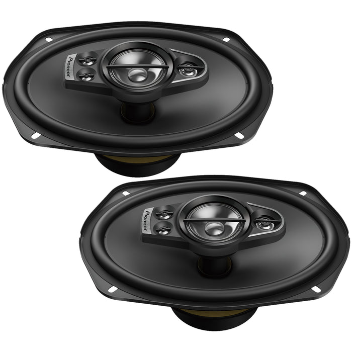 Pioneer TS-A6991F 6x9 5-Way Coaxial Speaker System 700 Watts (Pair)