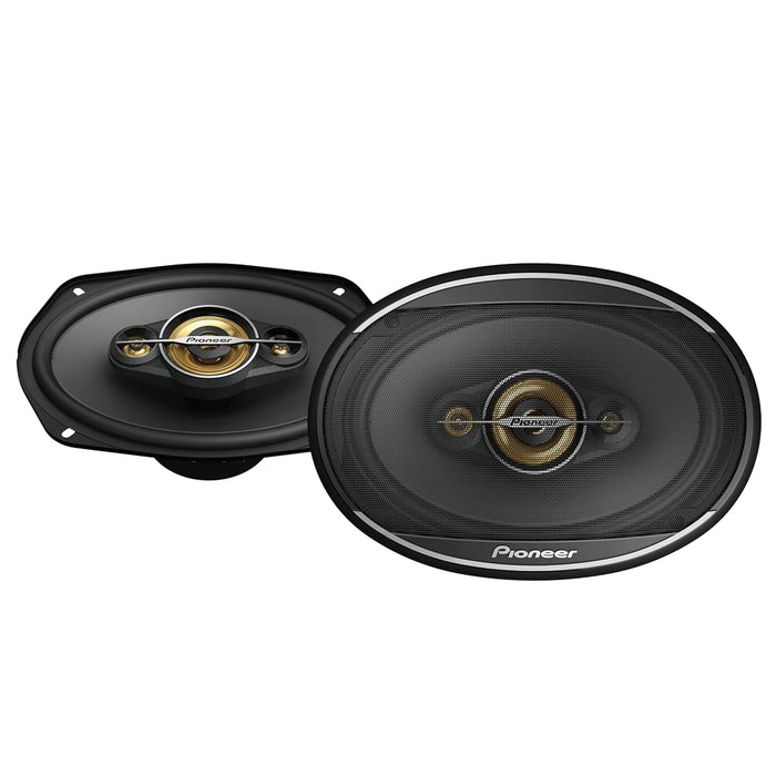 Pioneer TS-A6971F 6"x 9" 600 Watt 4-Way Full-Range Coaxial Car Speakers (pair)