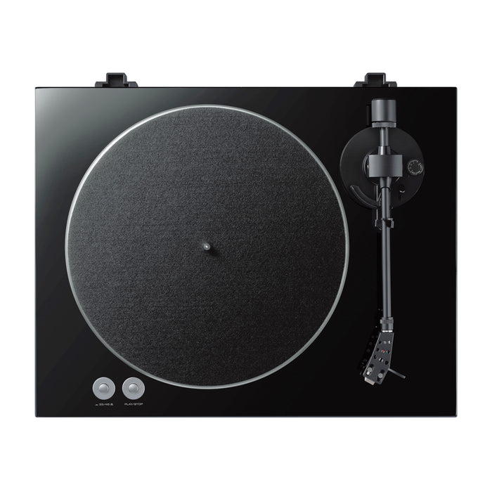 Yamaha TT-S303 Hi-Fi Vinyl Belt-Drive Turntable with Built-In Phono Preamp Piano Black