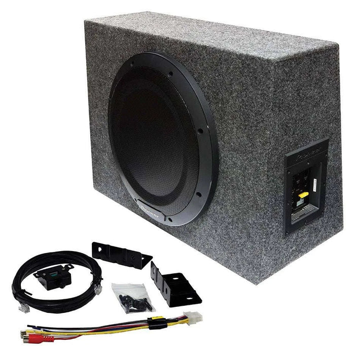 Pioneer TS-WX1010A 10" 1100 Watts Max Power Sealed Subwoofer with Built-In Amp