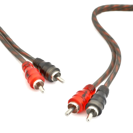 1-20ft 2-Channels Male-to-Male Twisted Pair OFC RCA Interconnect Cable The Wires Zone