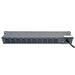 10 Outlet 15 Amps 125V Power Strip 19" 1U Rack Mount PDU Surge Protector and Switch Control The Wires Zone