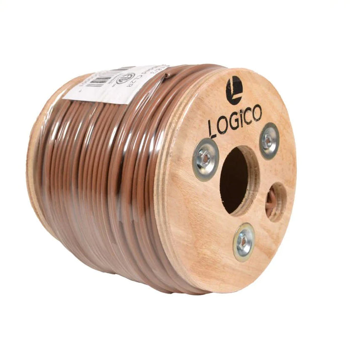 Logico TRW1803-500 18/3 Thermostat Wire 18 Gauge Solid Copper CMR Heating HVAC AC Cable 500FT Sunlight Resistant