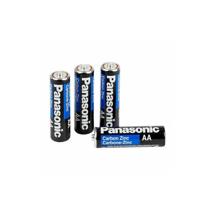 4 Pcs Panasonic AA Batteries Heavy Duty Power Carbon Zinc Double A Battery 1.5v Panasonic