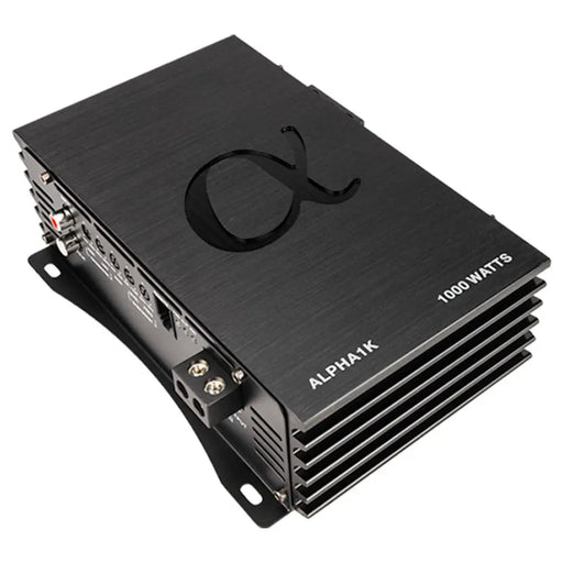 Alphasonik ALPHA 1K Alpha Series Class D Monoblock 1000 Watts 4 Ohms Full Range Amplifier Alphasonik