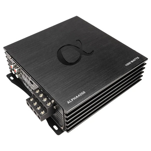 Alphasonik ALPHA 4250 Alpha Series Class D 4 Channel 1000 Watts 4 Ohms Full Range Digital Amplifier Alphasonik